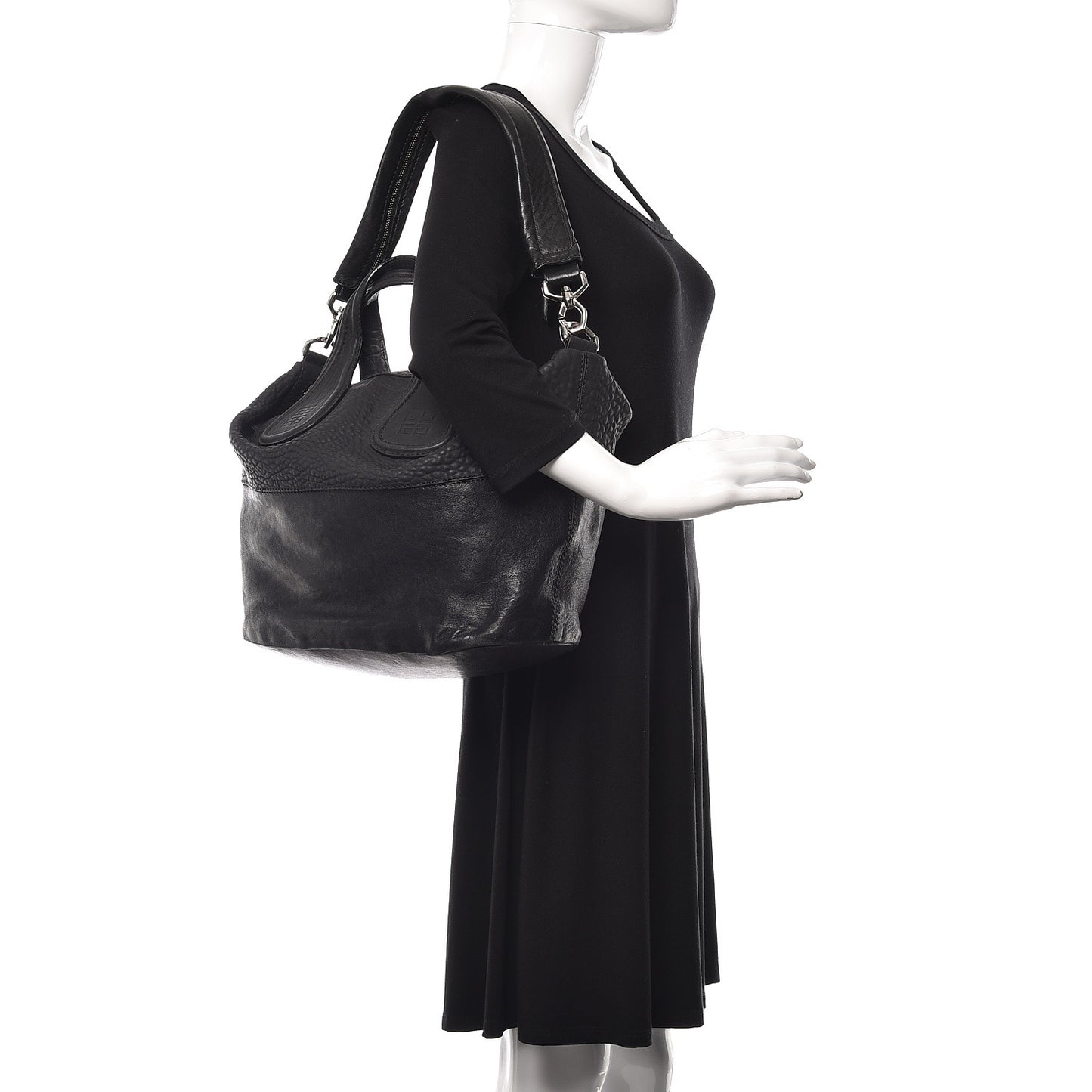 Sheepskin Calfskin Medium Nightingale Black