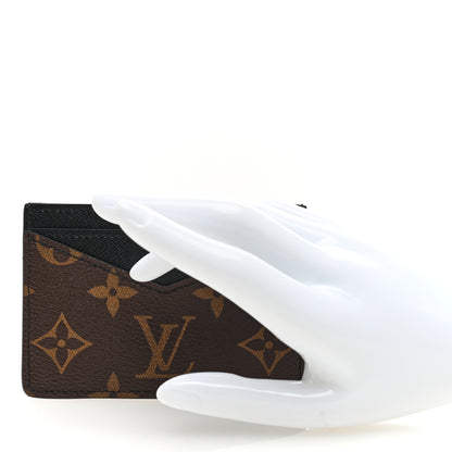 Louis Vuitton Monogram Macassar Neo Porte-Cartes Card Holder 2 of 7