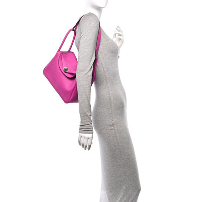 Hermes Taurillon Clemence Lindy 26 Magnolia 2 of 11