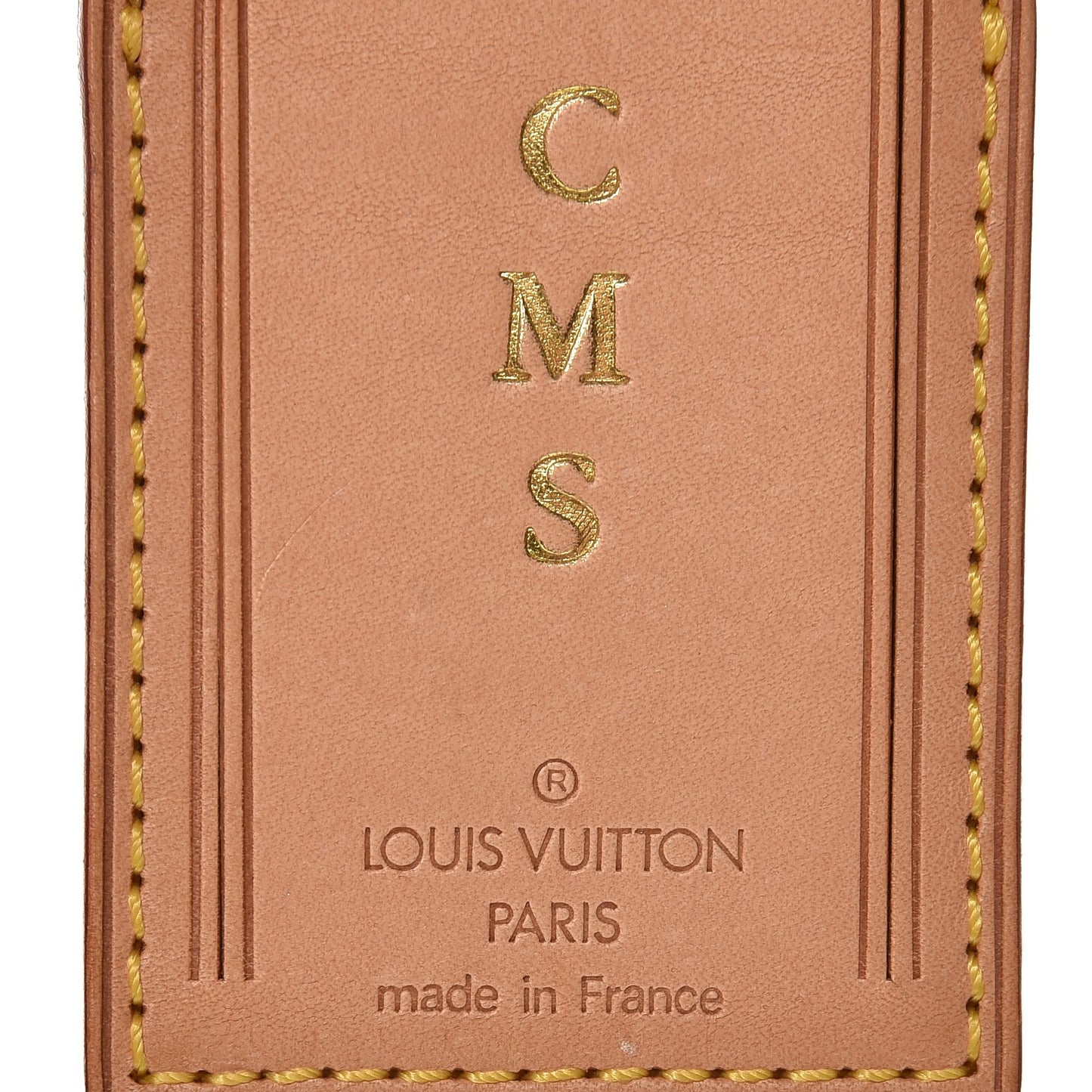 Vachetta Luggage Tag
