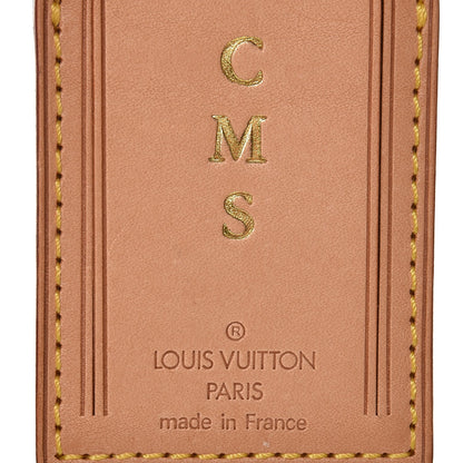Louis Vuitton Vachetta Luggage Tag 3 of 3