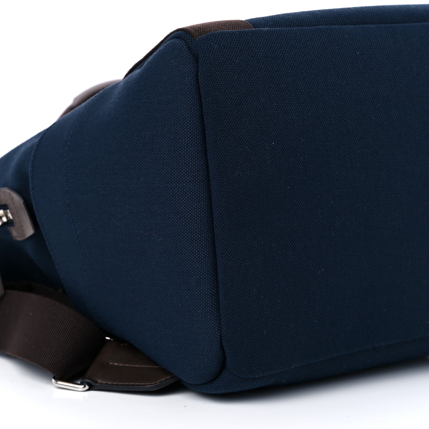 Hermes Toile Groom School Backpack Bleu Navy Feu 7 of 10