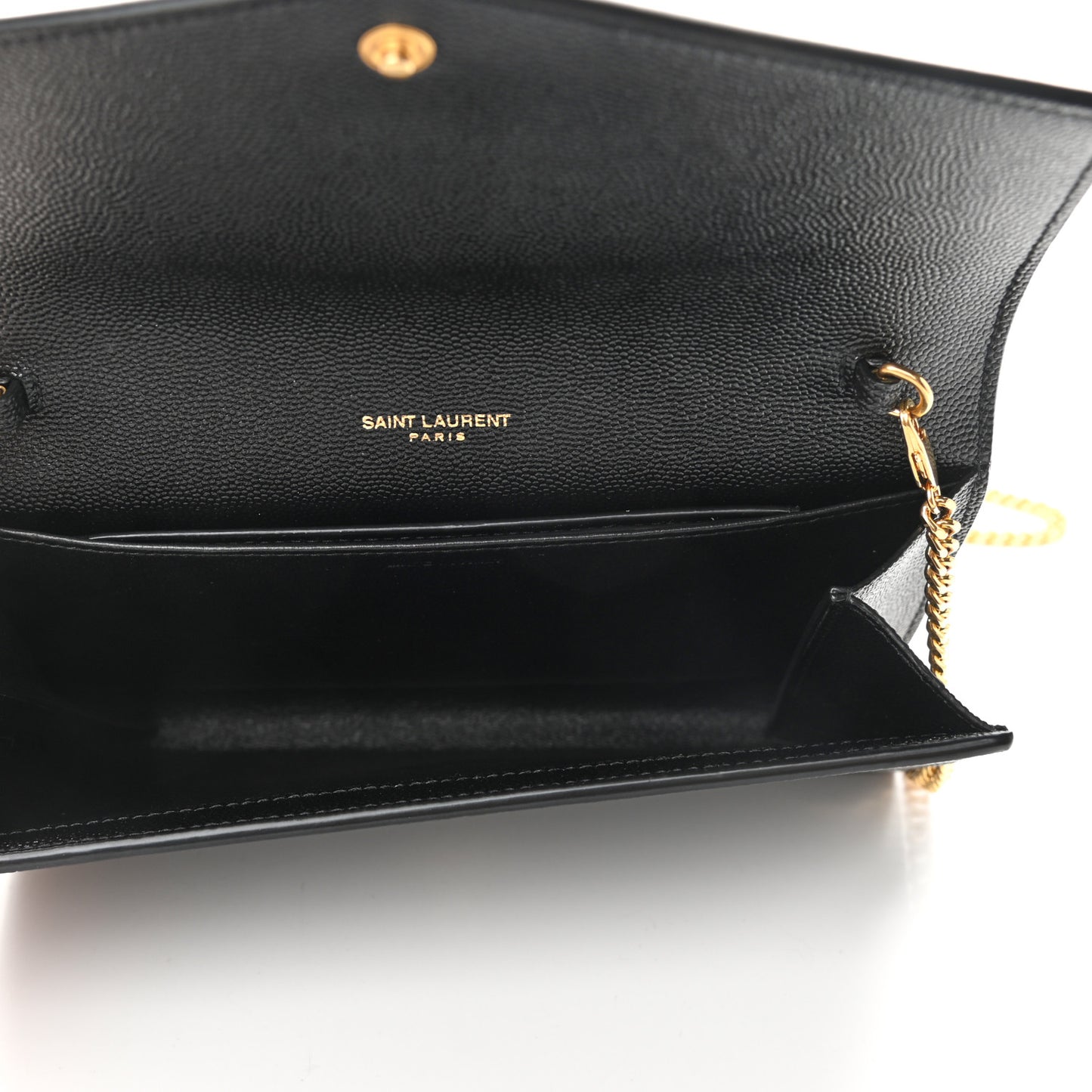 Grain De Poudre Uptown Chain Wallet Black