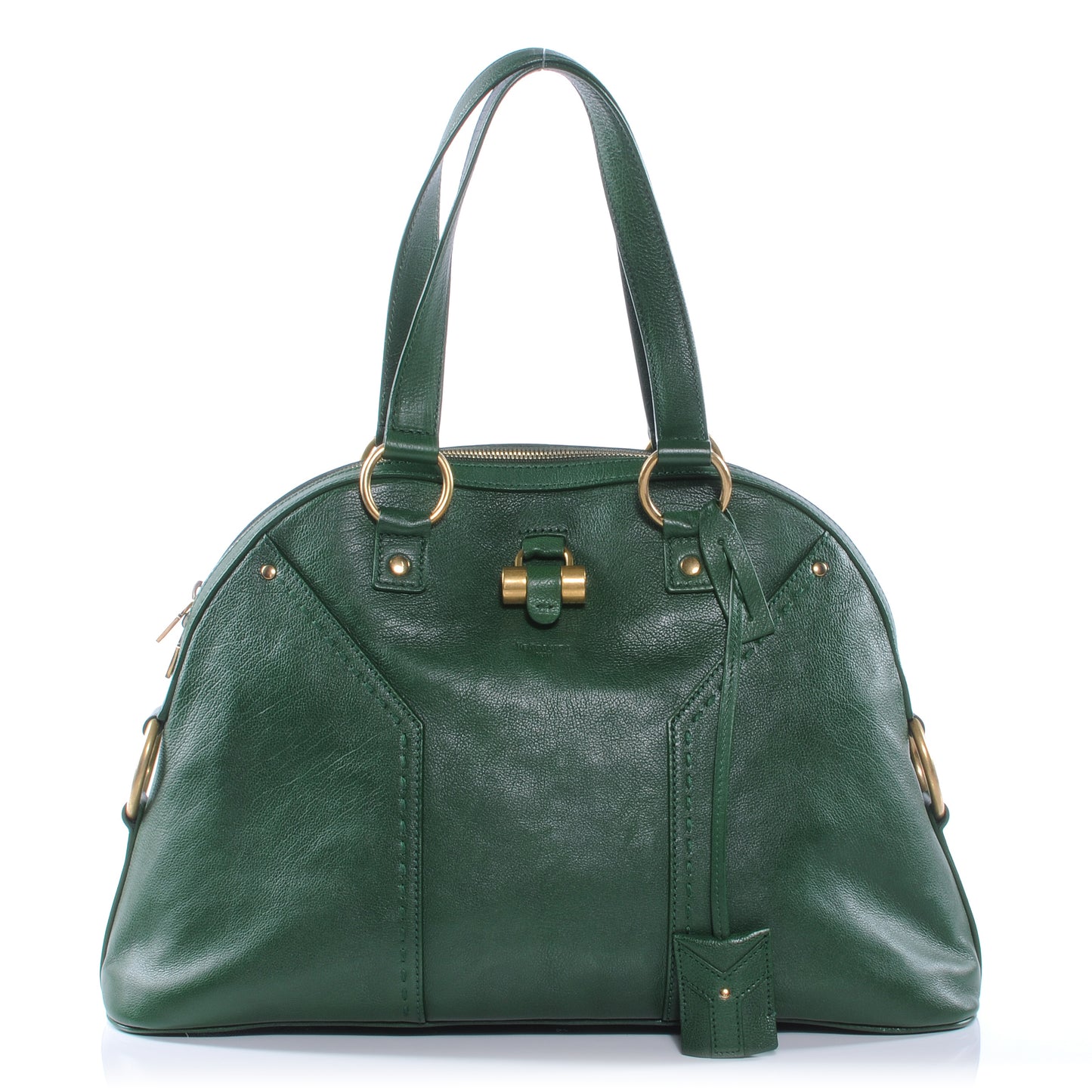 Leather Large Muse Green