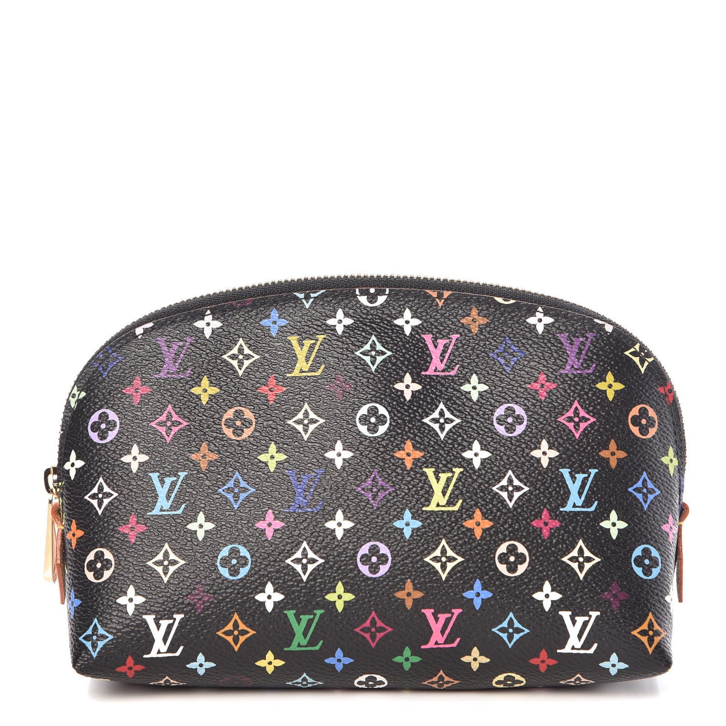 Monogram Multicolor Cosmetic Pouch Black Grenade