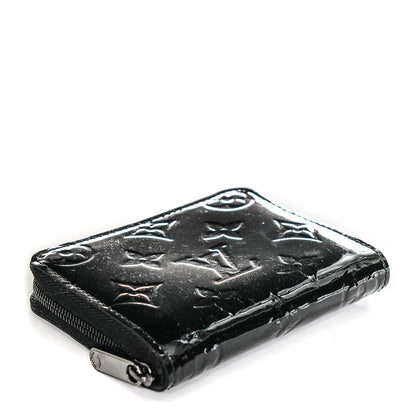 Louis Vuitton Vernis Zippy Coin Purse Wallet Noir Magnetique 4 of 6