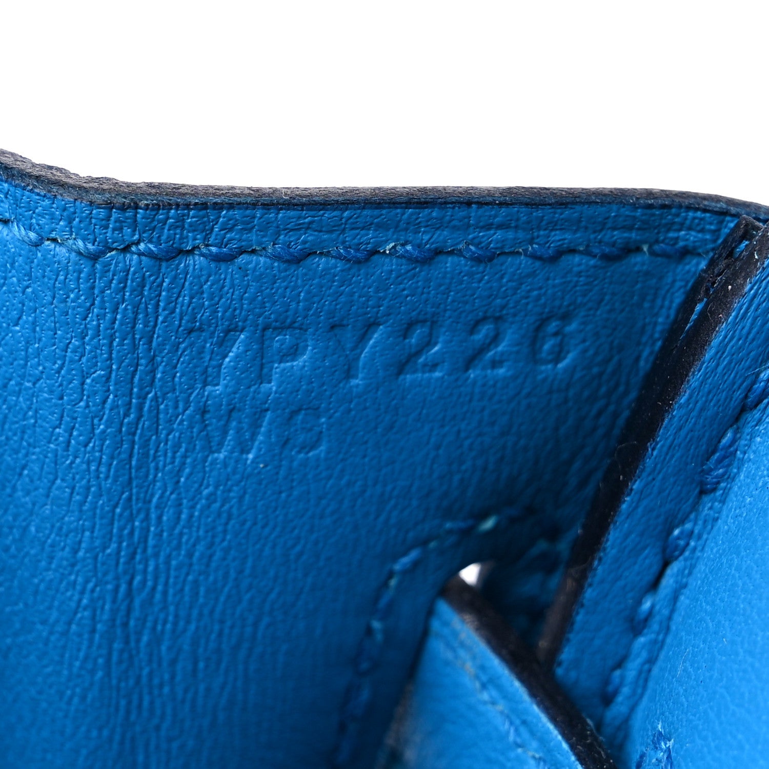 Hermes Swift Birkin 25 Bleu Frida 7 of 11