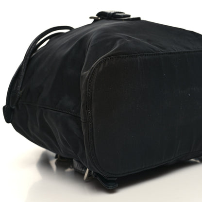 Prada Tessuto Nylon Vela Chain Backpack Black 8 of 9