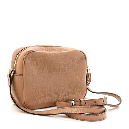 Gucci Pebbled Calfskin Small Soho Disco Bag Camelia 3 of 12