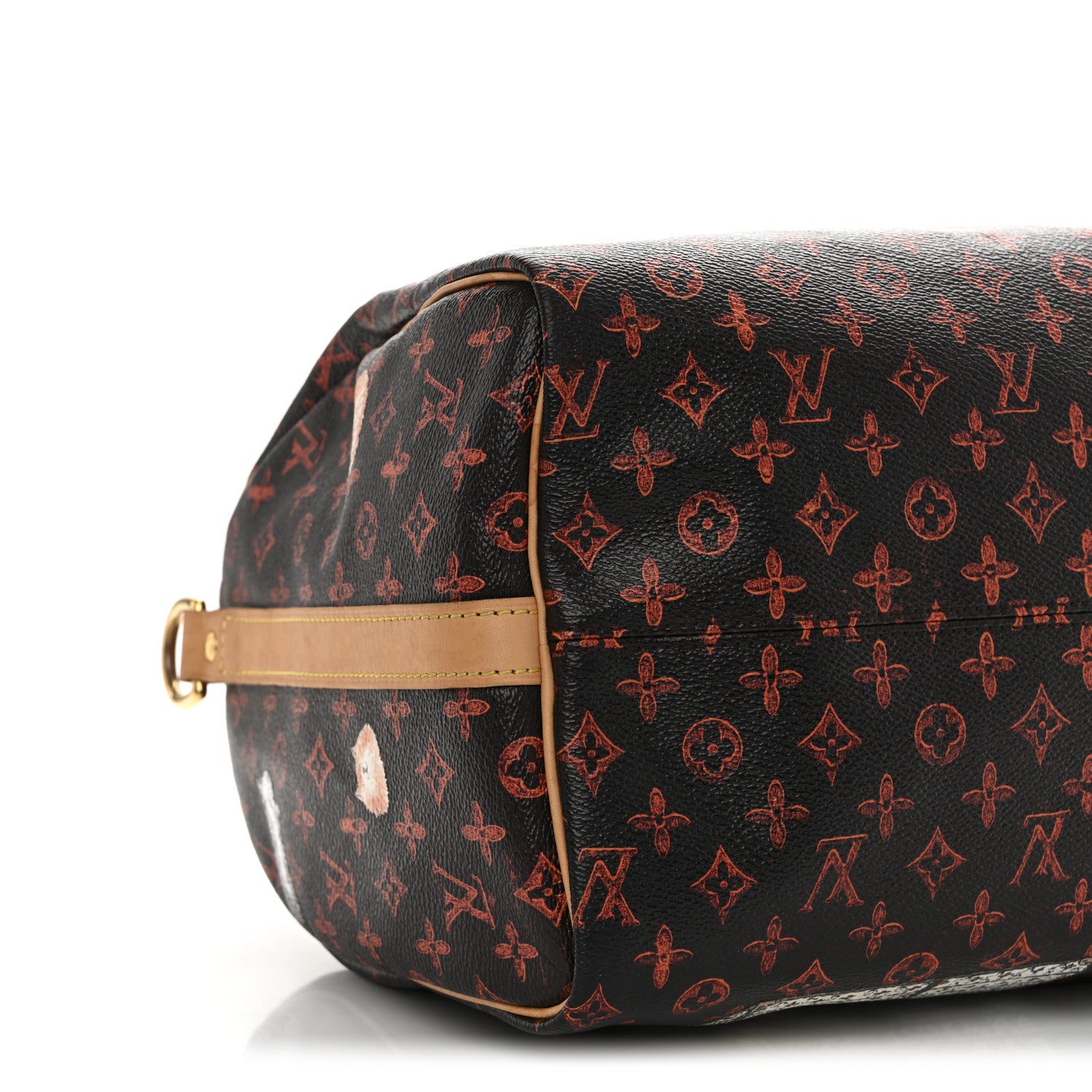 Louis Vuitton Catogram Speedy Bandouliere 30 Marron 8 of 15