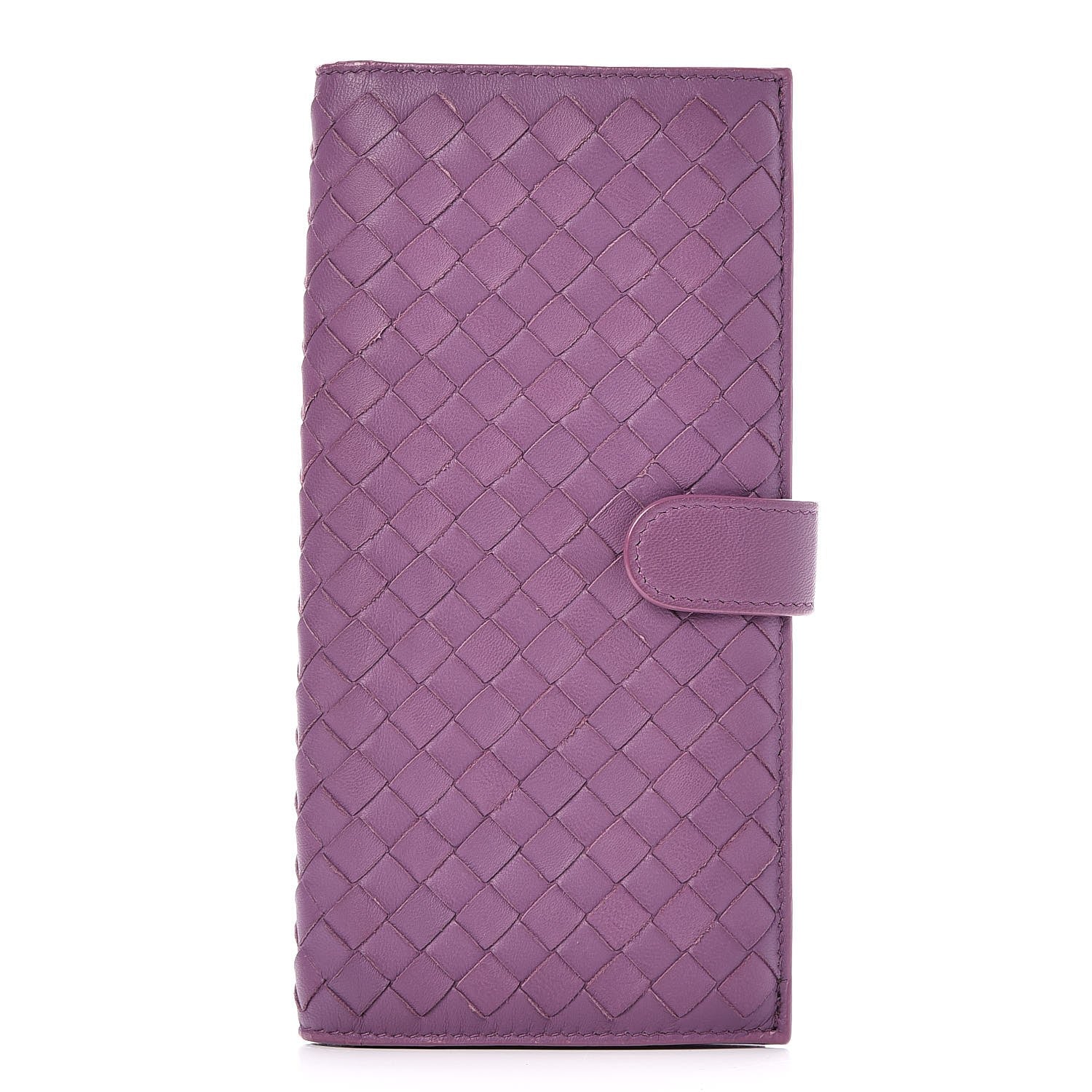 Bottega Veneta Nappa Intrecciato Continental Wallet Lilac 1 of 8