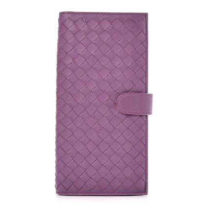 Bottega Veneta Nappa Intrecciato Continental Wallet Lilac 1 of 8
