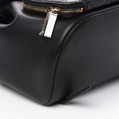 Chanel Caviar Quilted Business Affinity Backpack Black 7 of 10
