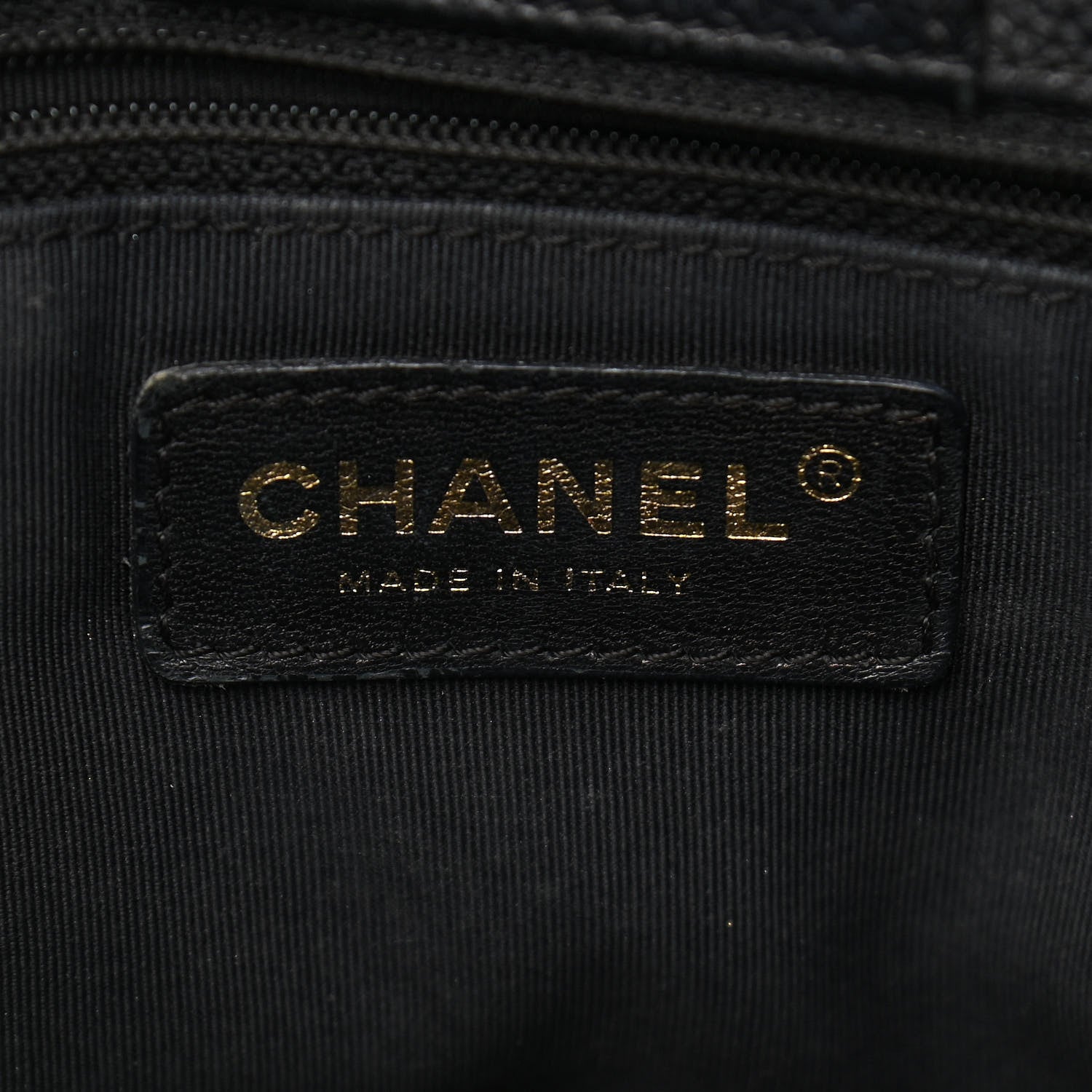 Chanel Caviar Cerf Executive Shopper Tote Black 6 of 10