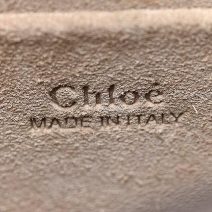 Chloe Calfskin Suede Small Nile Bracelet Bag Motty Grey 6 of 10
