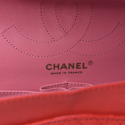 Chanel Sheepskin Chevron Quilted 2.55 Reissue 226 Flap Red 11 of 14