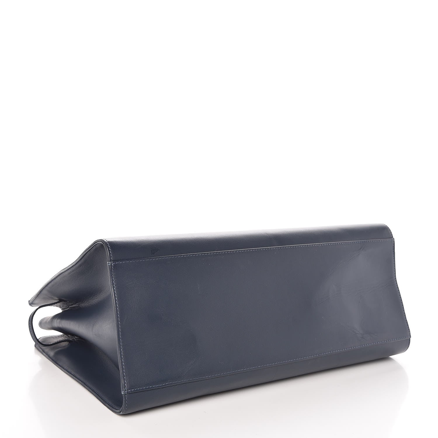 Mansur Gavriel Calfskin Large Sun Bag Blu 5 of 10