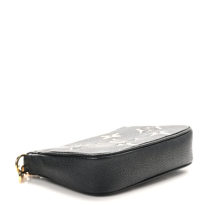 Louis Vuitton Empreinte Monogram Giant Mini Pochette Accessories Black 4 of 7