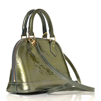 Louis Vuitton Vernis Alma BB Givre 2 of 7
