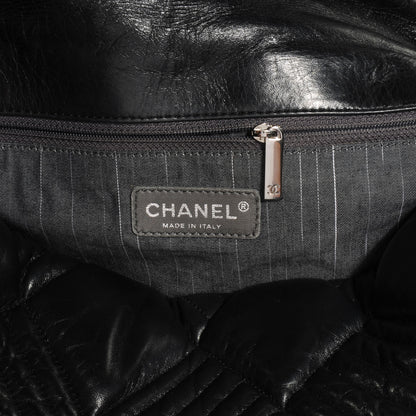 Chanel Lambskin In and Out XL Maxi Flap Black 6 of 8
