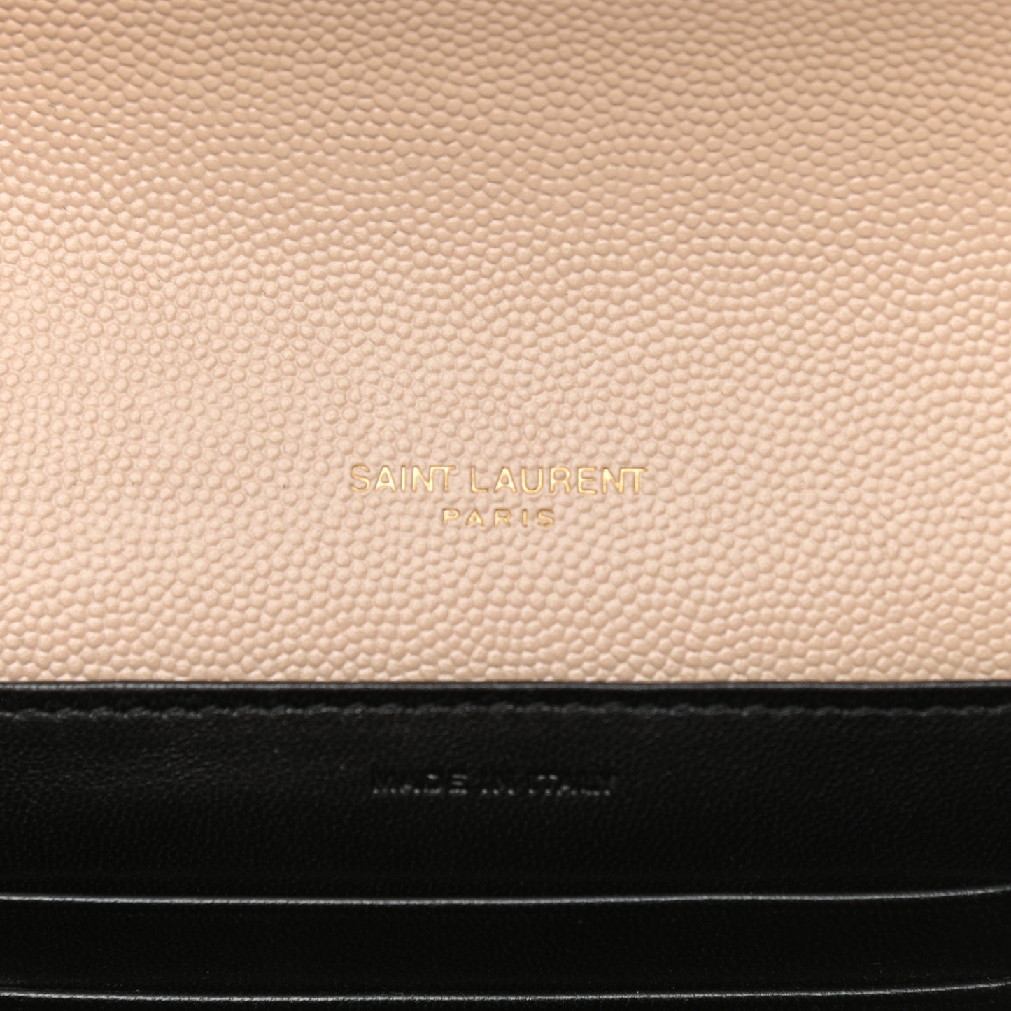 Grain De Poudre Monogram Cassandra Clasp Bag Beige