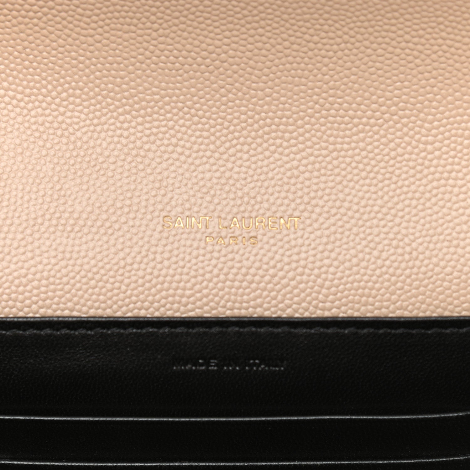 Saint Laurent Grain De Poudre Monogram Cassandra Clasp Bag Beige 5 of 10