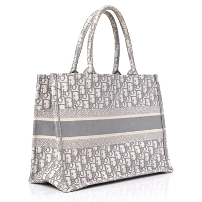Christian Dior Oblique Medium Book Tote Grey 3 of 17