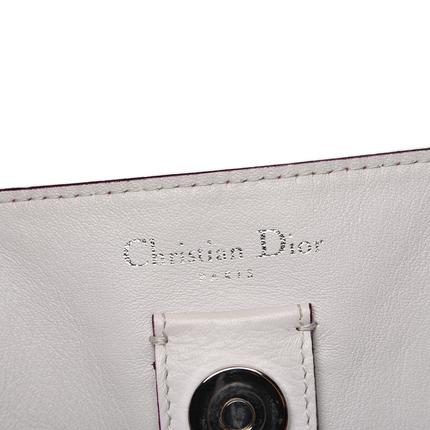 Christian Dior Smooth Calfskin Large Diorissimo Tote Light Coral 7 of 13
