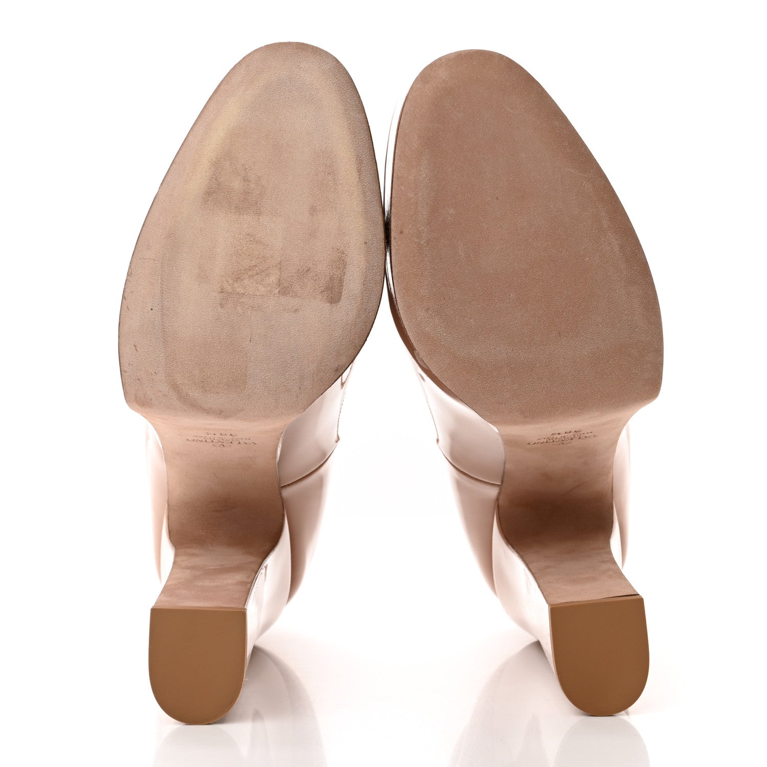 Valentino Garavani Patent Tan-Go 55/155mm Platform Pumps 38.5 Rose Cannelle 5 of 11