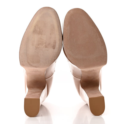 Valentino Garavani Patent Tan-Go 55/155mm Platform Pumps 38.5 Rose Cannelle 5 of 11