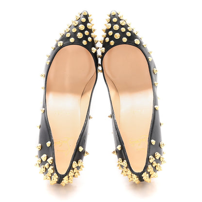 Christian Louboutin Shiny Nappa Studded Aimantaclou 100 Pumps 39 Black 2 of 9