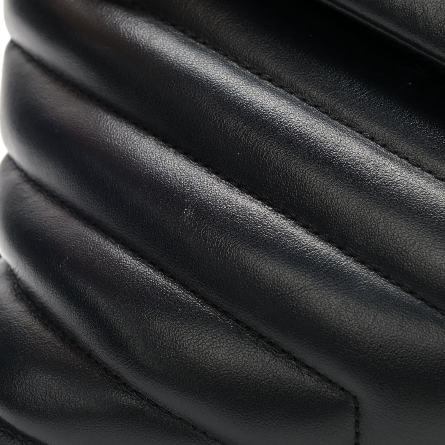 Saint Laurent Calfskin Y Quilted Monogram Medium Loulou Chain Satchel Black 15 of 15