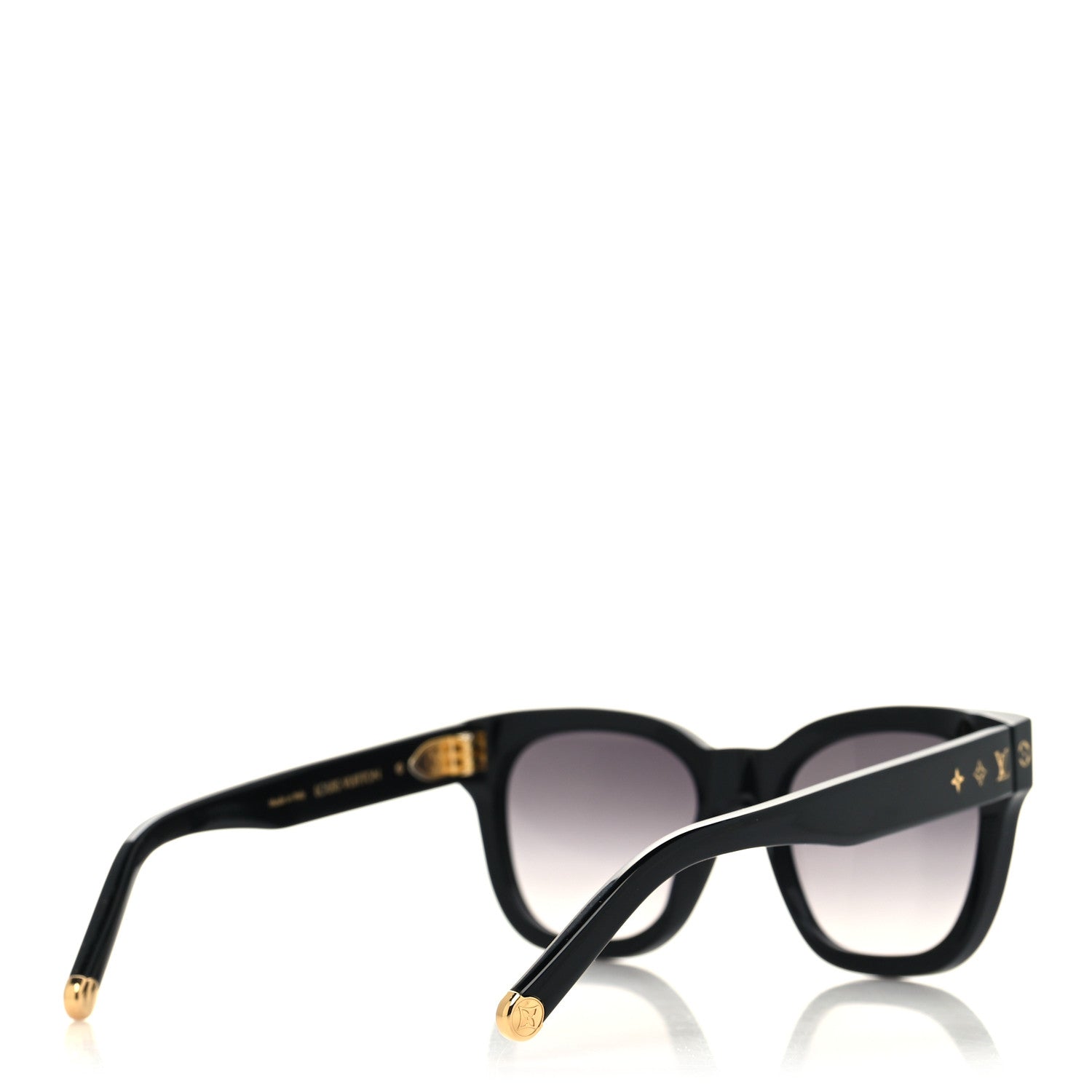 Louis Vuitton Acetate My Monogram Square Sunglasses Z1523W Black 4 of 7