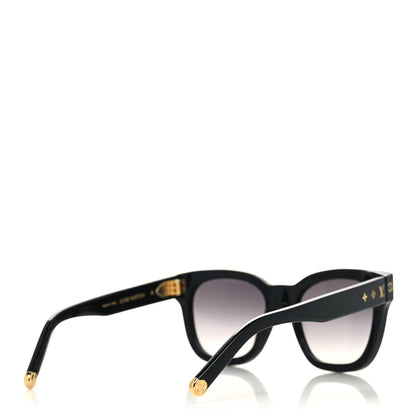 Louis Vuitton Acetate My Monogram Square Sunglasses Z1523W Black 4 of 7