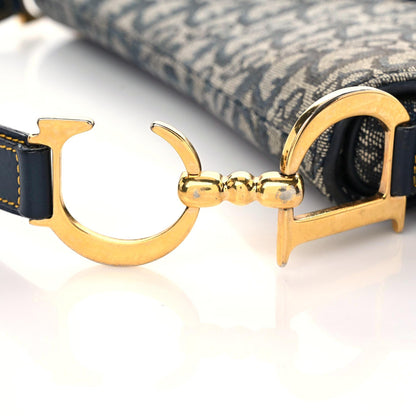 Christian Dior Monogram Saddle Bag Blue 9 of 17