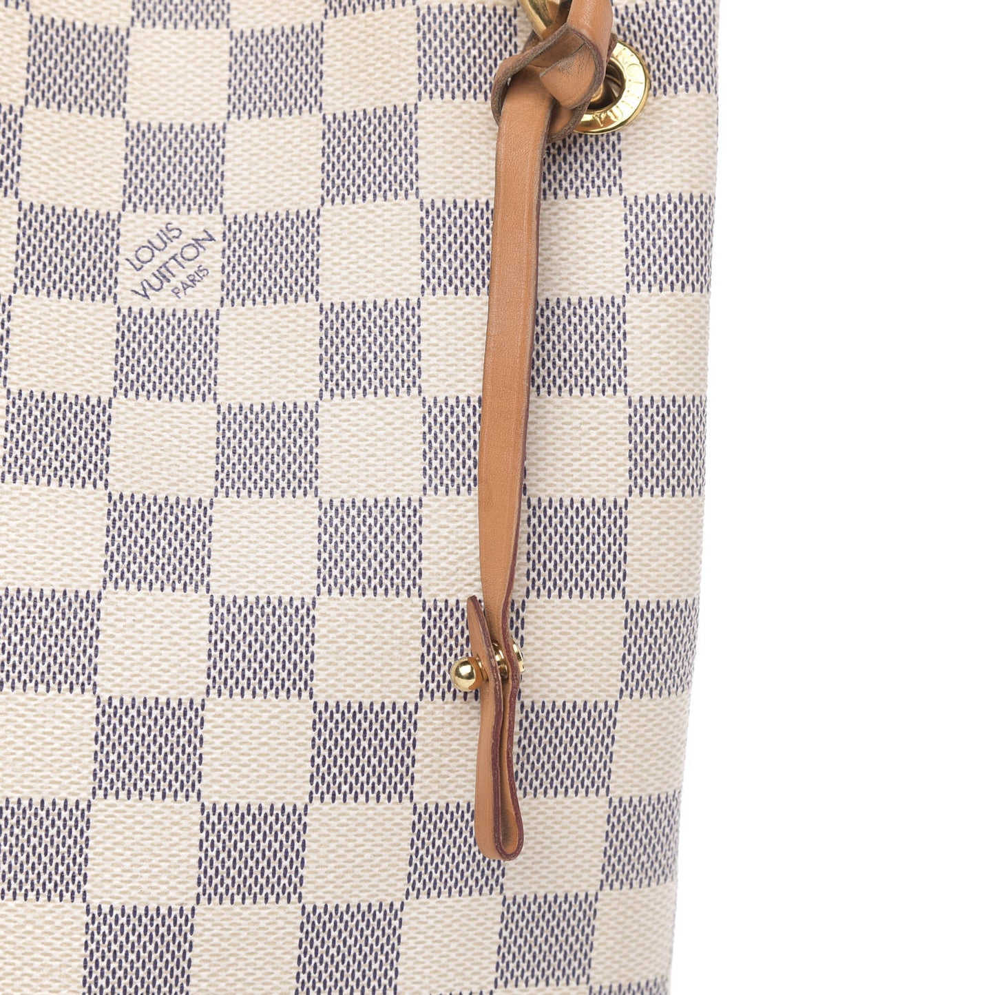 Damier Azur Graceful PM Rose Ballerine