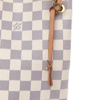 Louis Vuitton Damier Azur Graceful PM Rose Ballerine 13 of 16