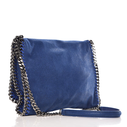 Stella McCartney Shaggy Deer Falabella Messenger Royal Blue 3 of 9