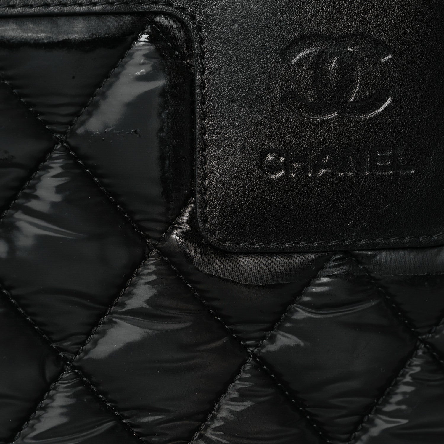 Chanel Nylon Coco Cocoon Messenger Bag Black 9 of 14