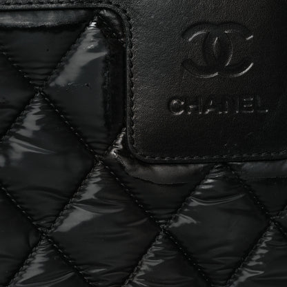 Chanel Nylon Coco Cocoon Messenger Bag Black 9 of 14