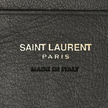 Saint Laurent Calfskin Monogram Toy Cabas Black 6 of 10