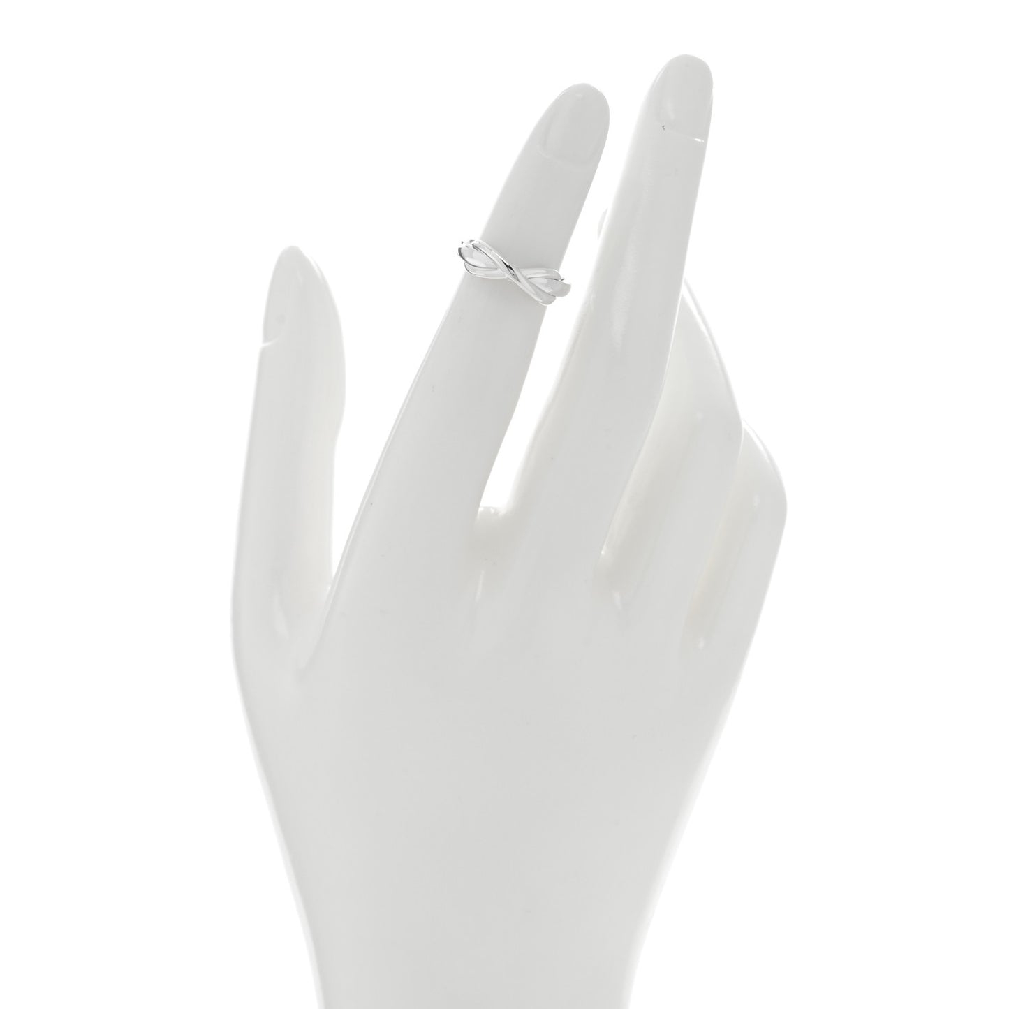 Sterling Silver Infinity Ring 45 3.25