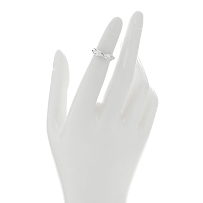 Tiffany Sterling Silver Infinity Ring 45 3.25 2 of 4