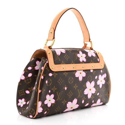 Louis Vuitton Monogram Cherry Blossom Sac Retro Bag Brown 3 of 12