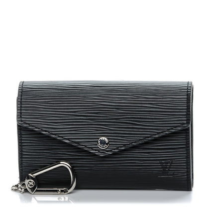 Louis Vuitton Epi Key Pouch Black 1 of 6
