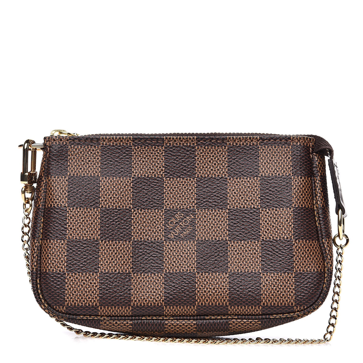 Louis Vuitton Damier Ebene Mini Pochette Accessories 1 of 10