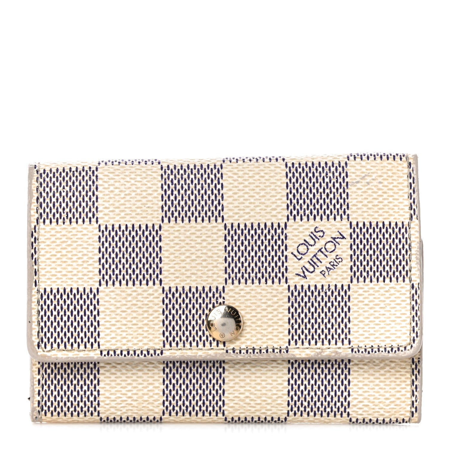 Louis Vuitton Damier Azur Multicles 6 Key Holder 1 of 12
