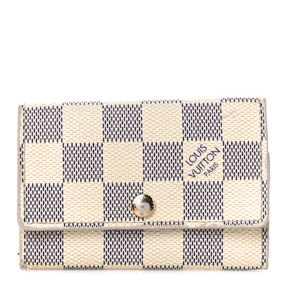 Louis Vuitton Damier Azur Multicles 6 Key Holder 1 of 12
