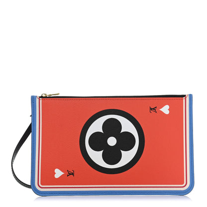 Louis Vuitton Game On Neverfull MM Pochette White 1 of 7