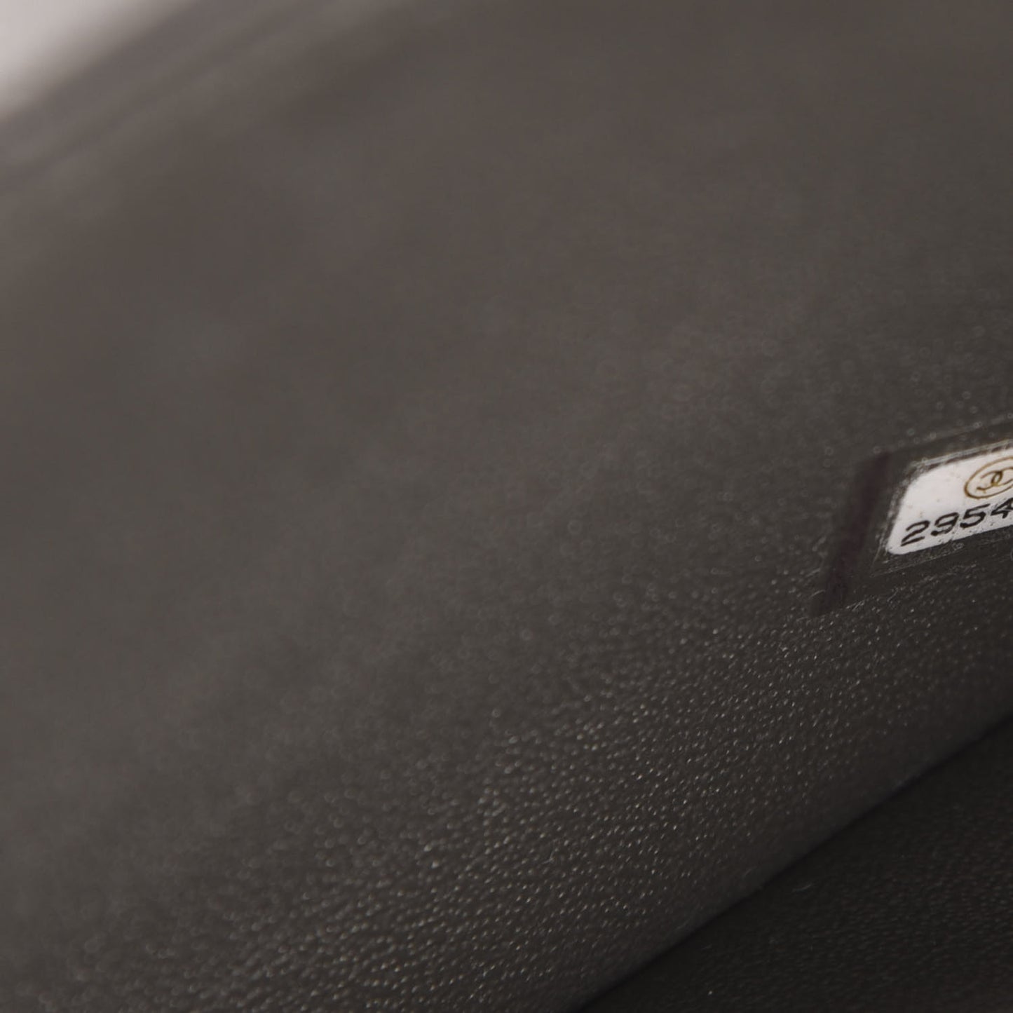Lambskin Quilted Mini Rectangular Flap Grey
